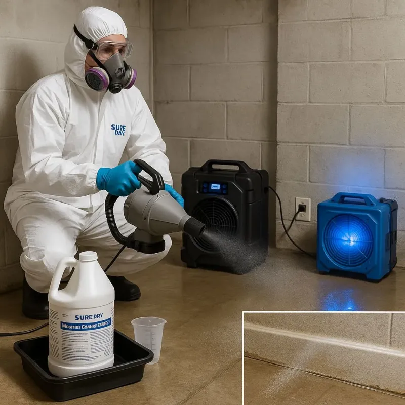 Sanitization and Odor Removal process in Gordon Heights, NY