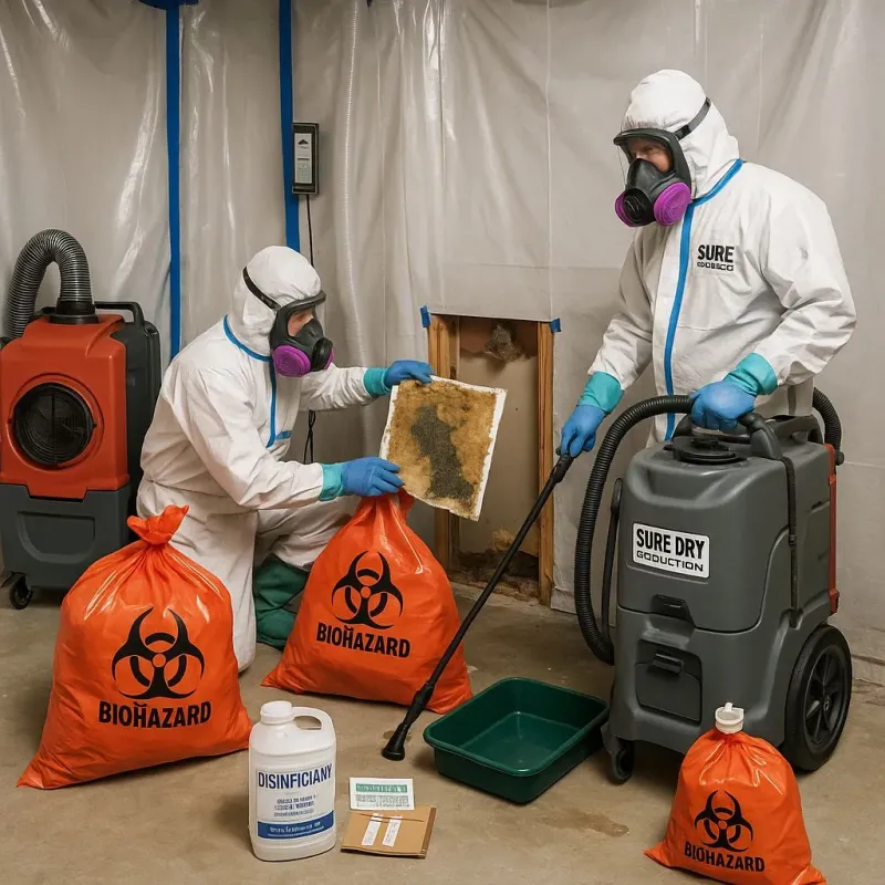 Contaminated Water Handling Protocols process in Gordon Heights, NY