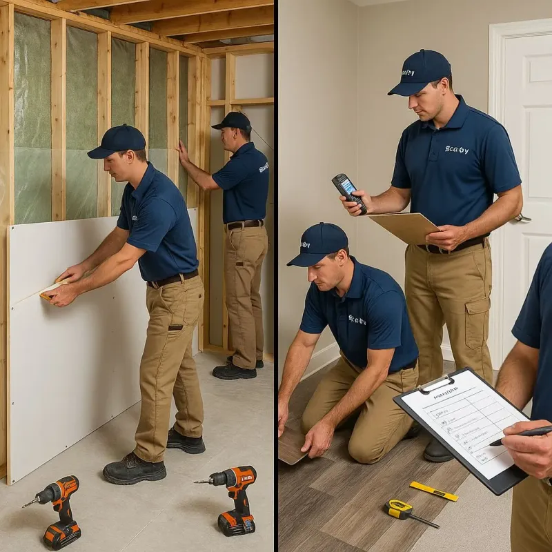 Repairs and Reconstruction process in Gordon Heights, NY