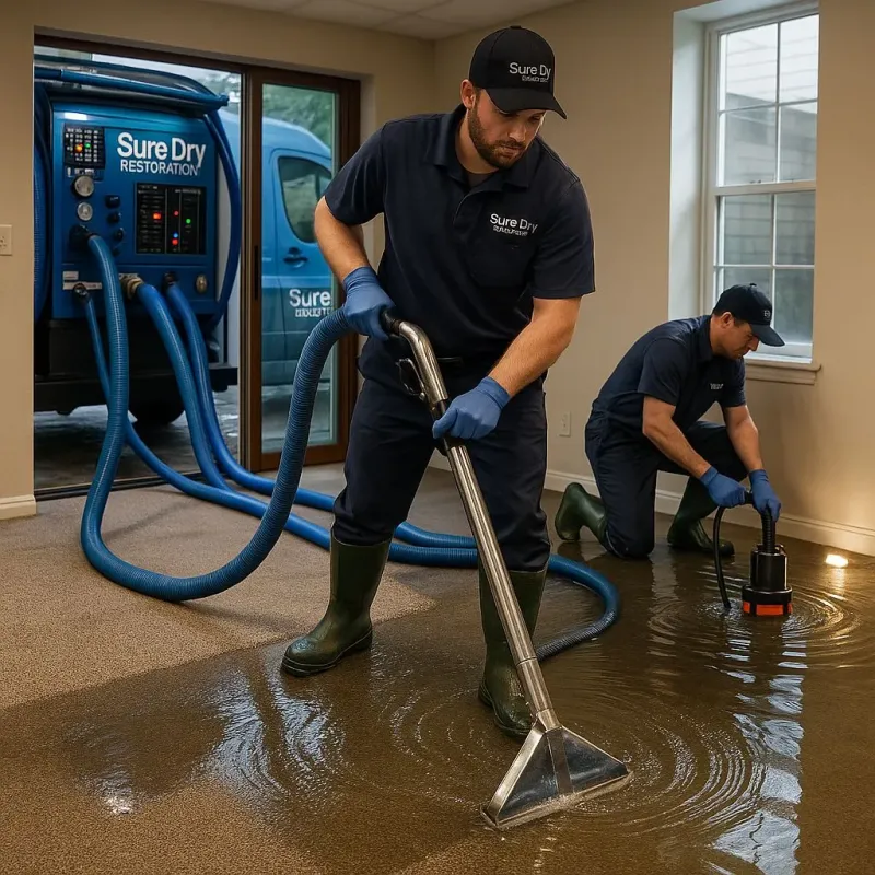 Water Extraction and Removal process in Gordon Heights, NY